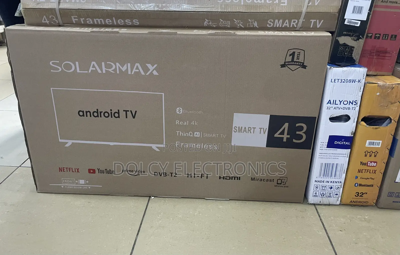 Solarmax 43-Inch Full Hd Led Smart Tv