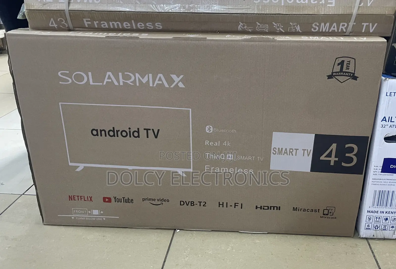 Solarmax 43-Inch Full Hd Led Smart Tv