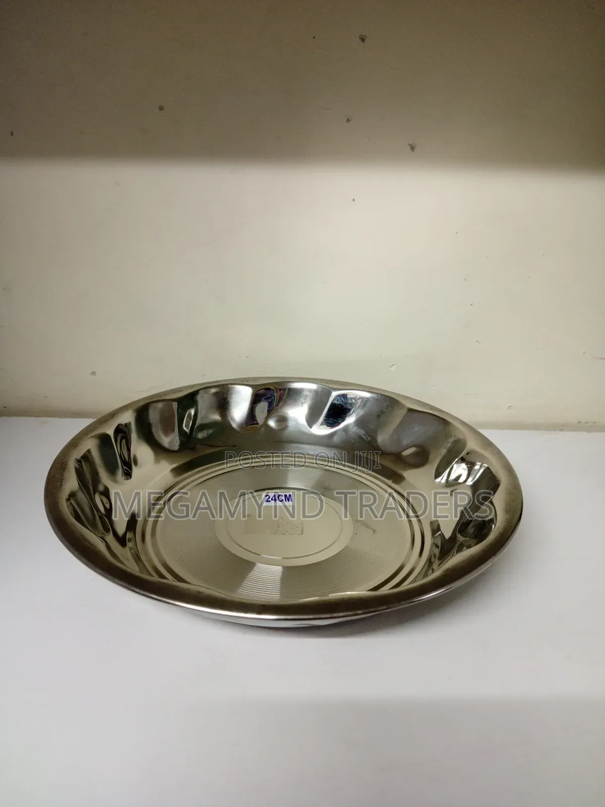 Stainless Steel Plate 24cm