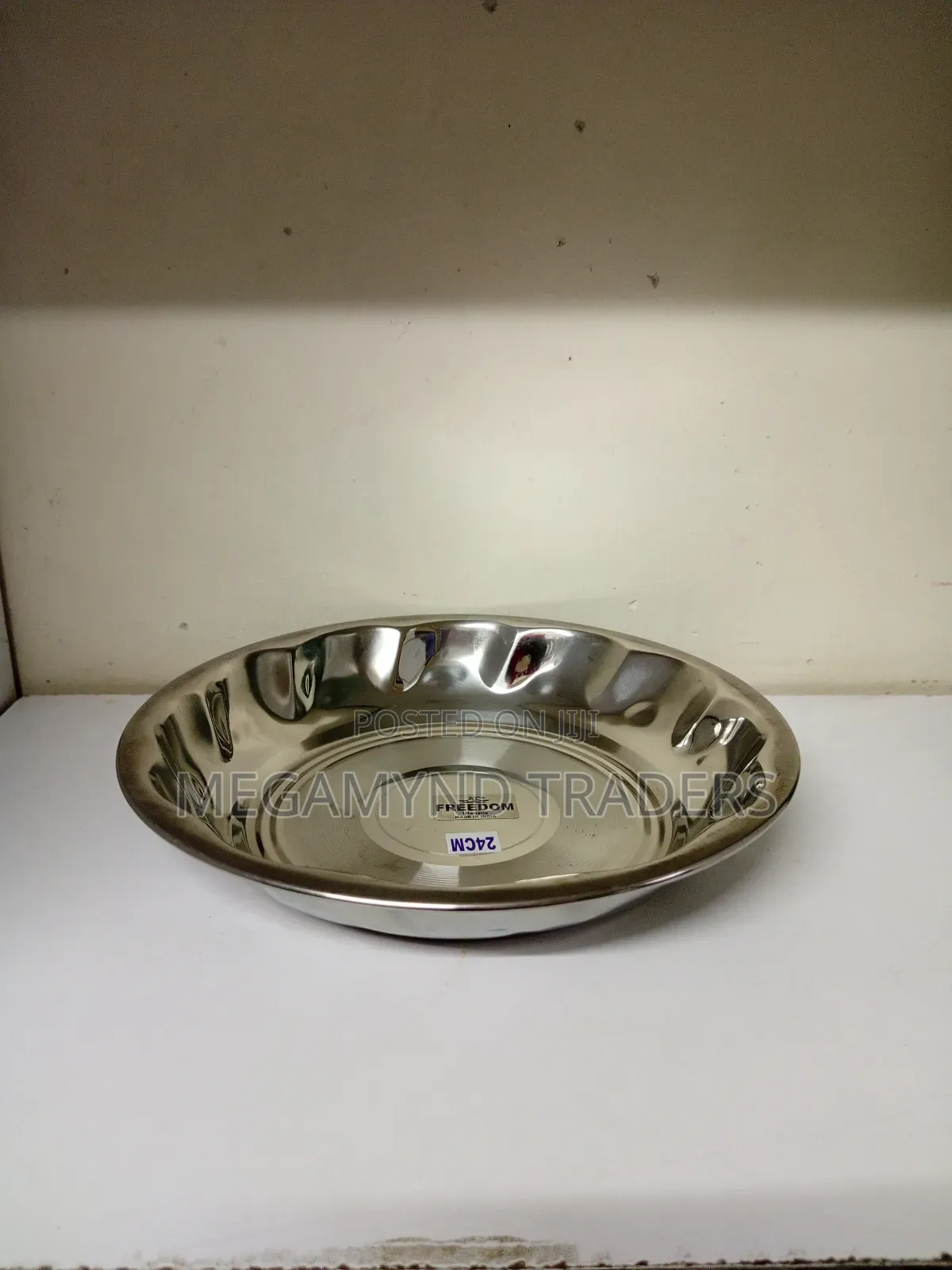Stainless Steel Plate 24cm