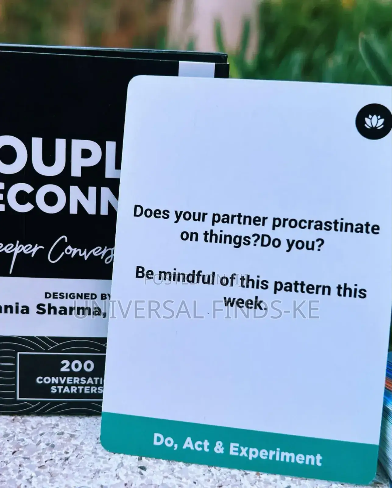 Couple Reconnect Card Game^Couple Deep Conversation Games