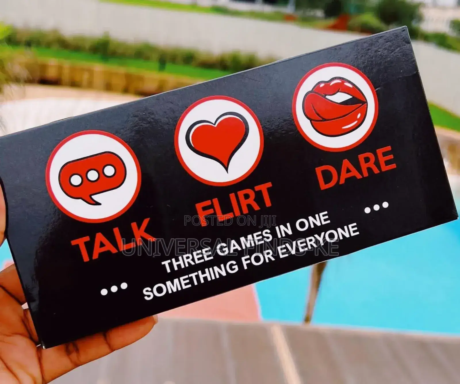 Talk Flirt Dare ^Three Games in One Card Game