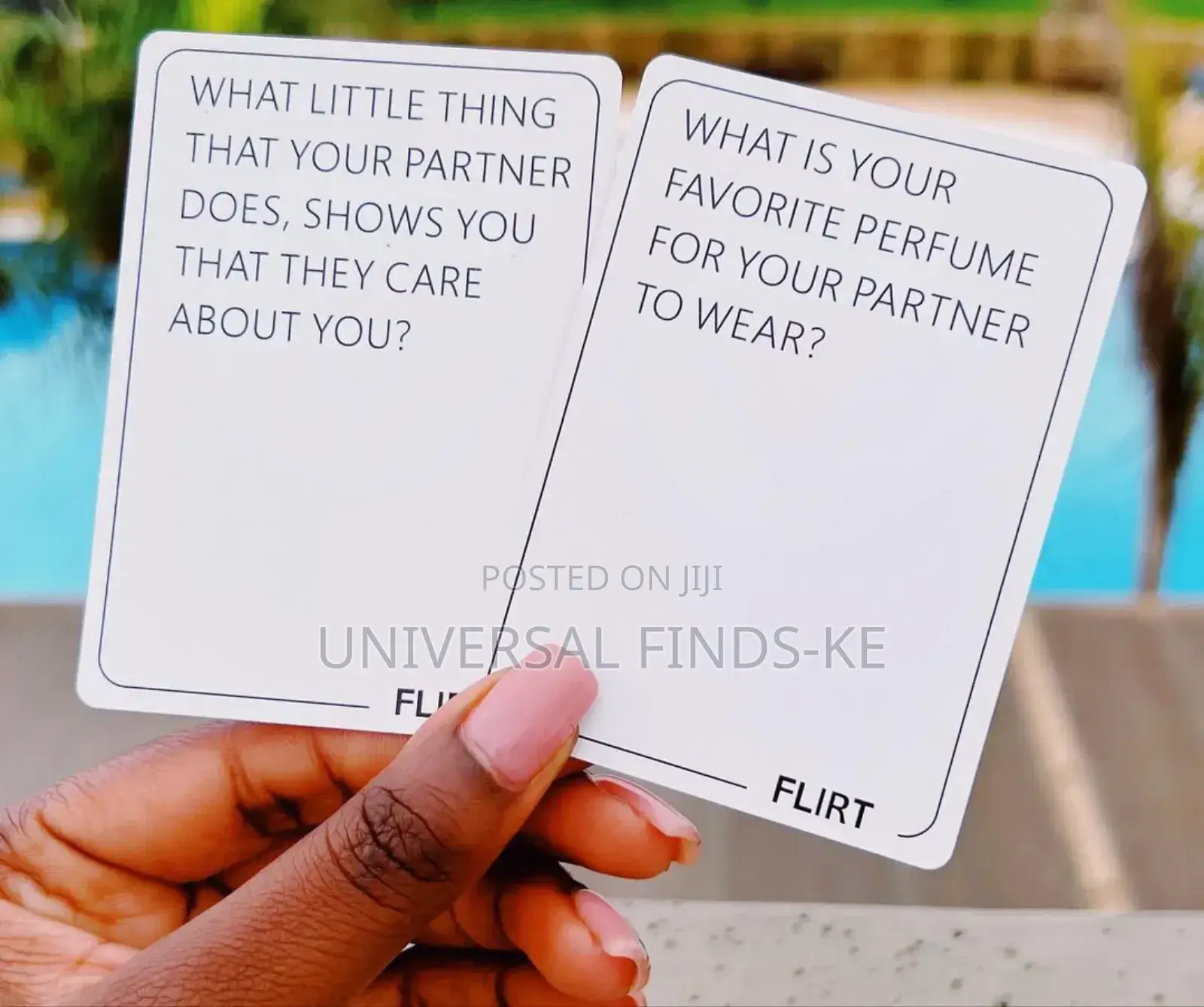 3 Games in 1 : Talk Flirt Dare Card Game