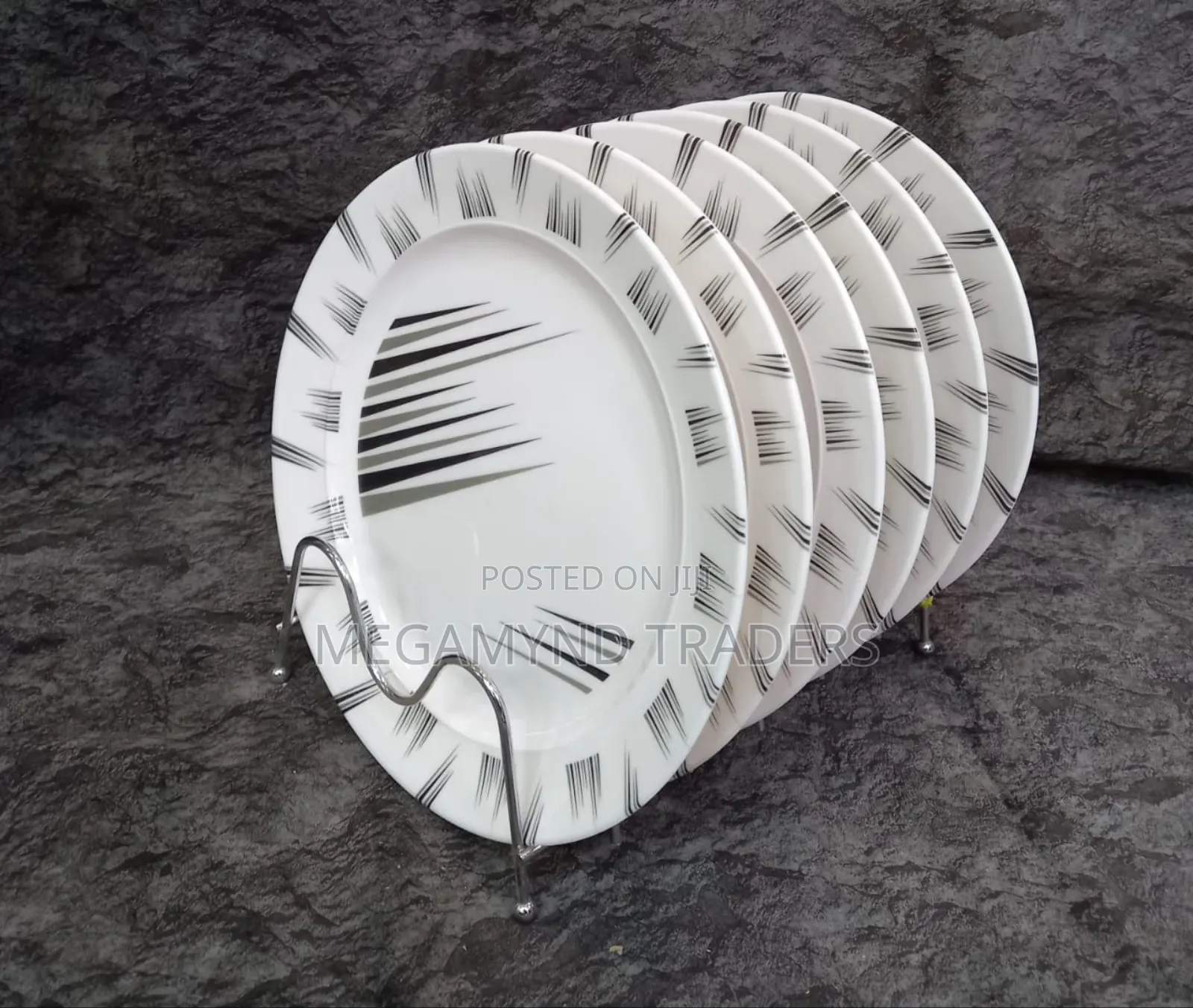 Melamine Dinner Plates 12pc