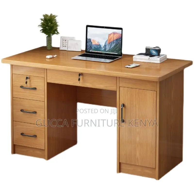 Clerical Desking:120cm Sleek Home Wooden Office Desk