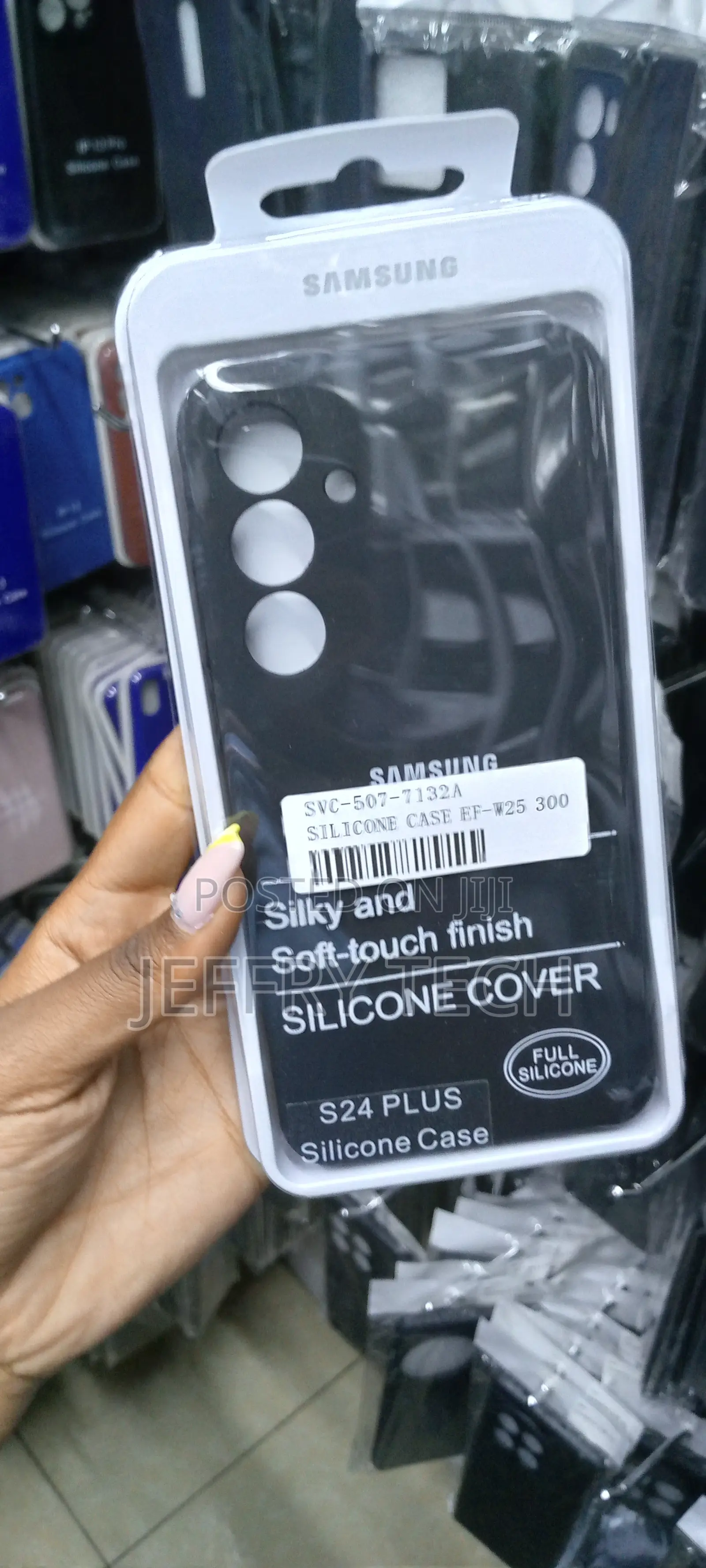 Shockproof Silicone Case Cover for Samsung Galaxy S24 Plus(+