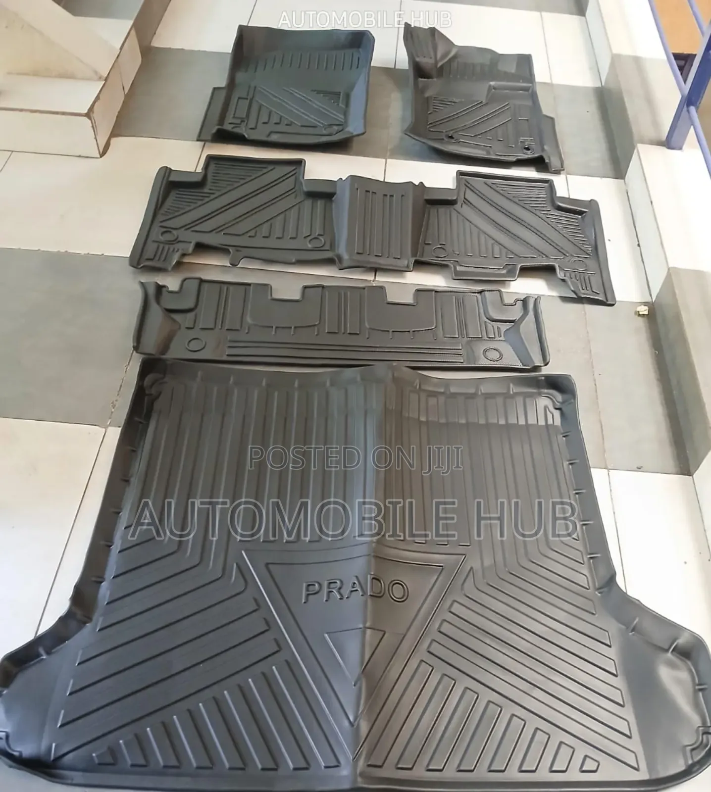 Toyota Landcruiser Prado Fj150 Tpe Floor Mats With Boot Mat