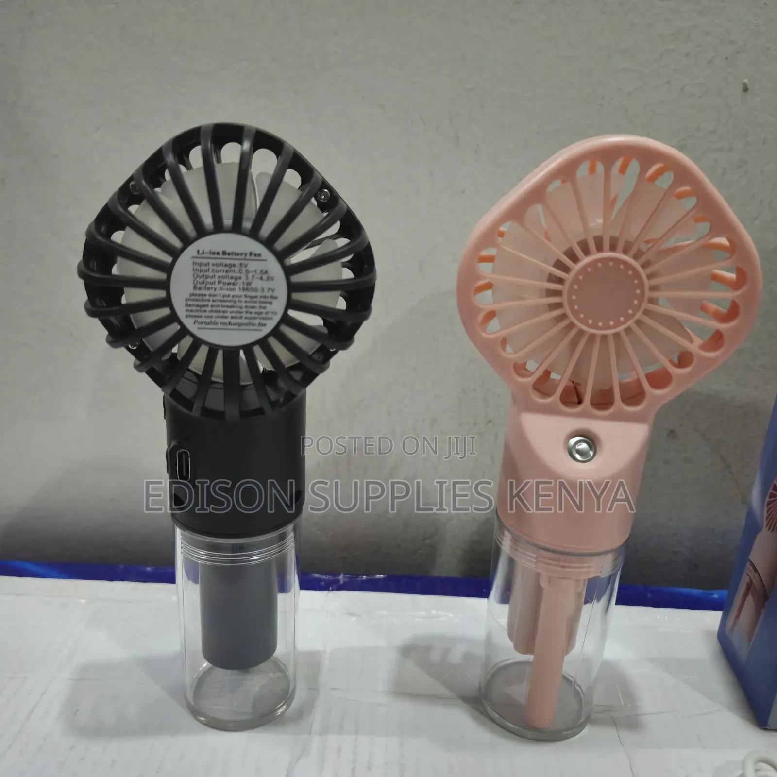 Hand Fans Mist Sprayer Fan Humidifier Cooling Fan