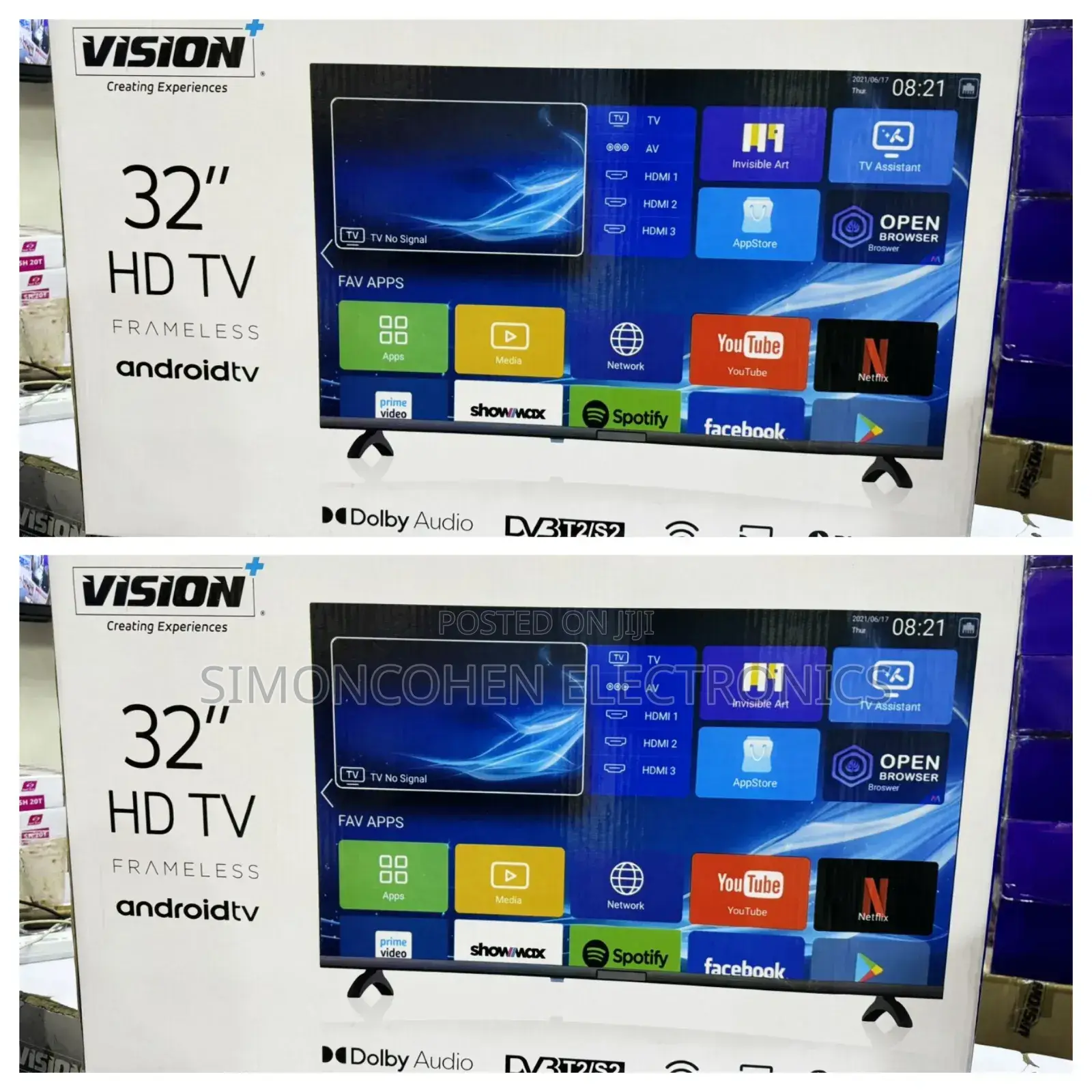 Vision Plus 32 Inches Smart Tv