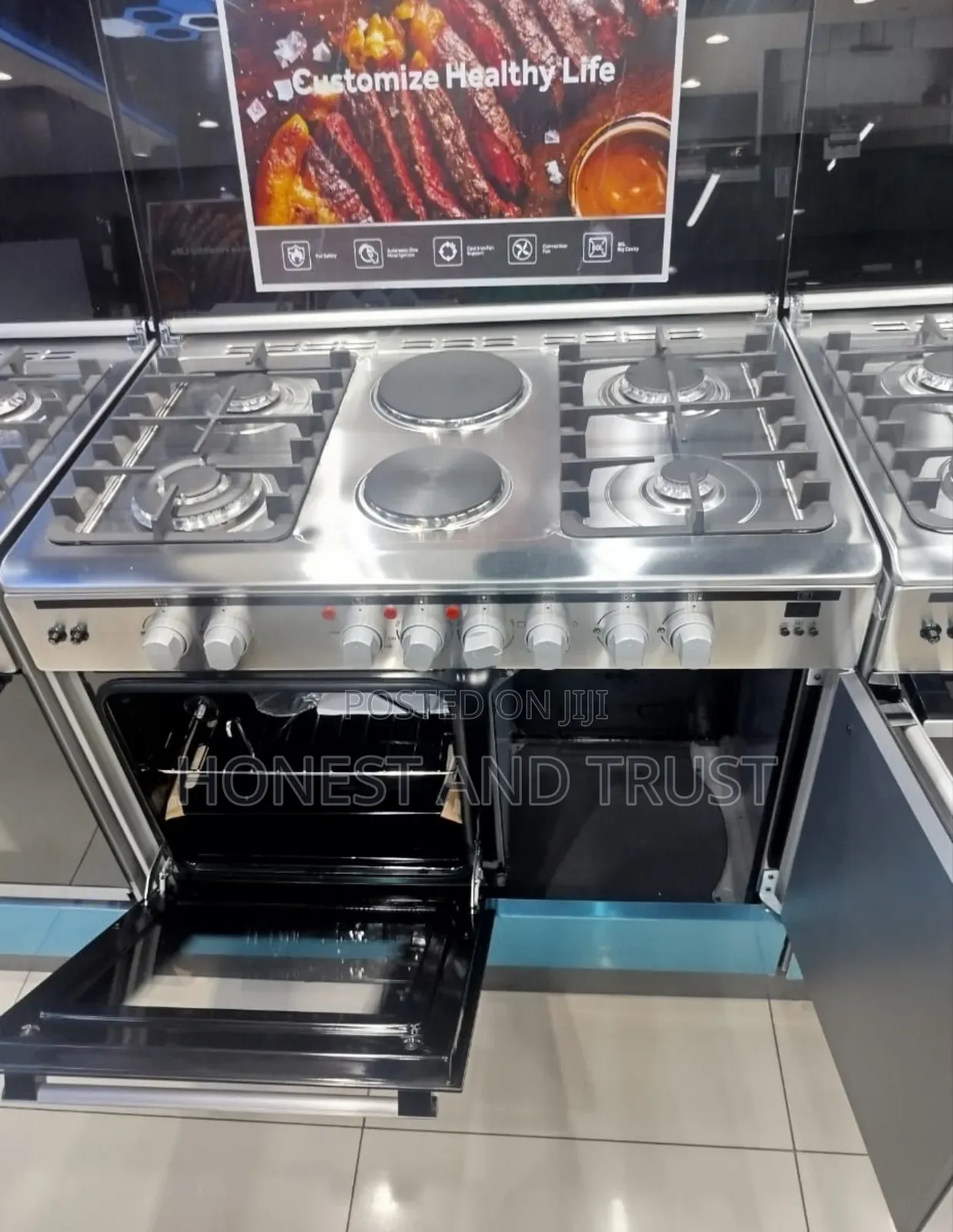 60 by 90 Standing Cooker