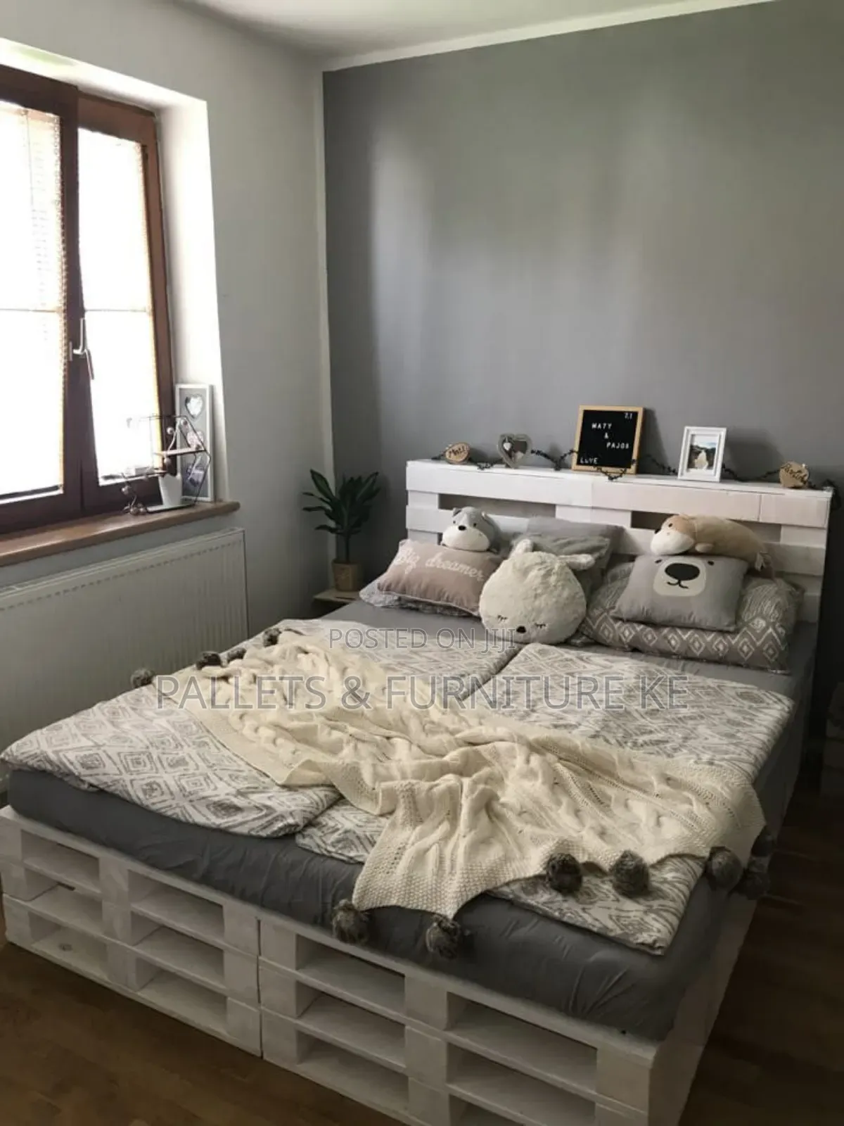 Alpine Pallet Bed 🛏🛏