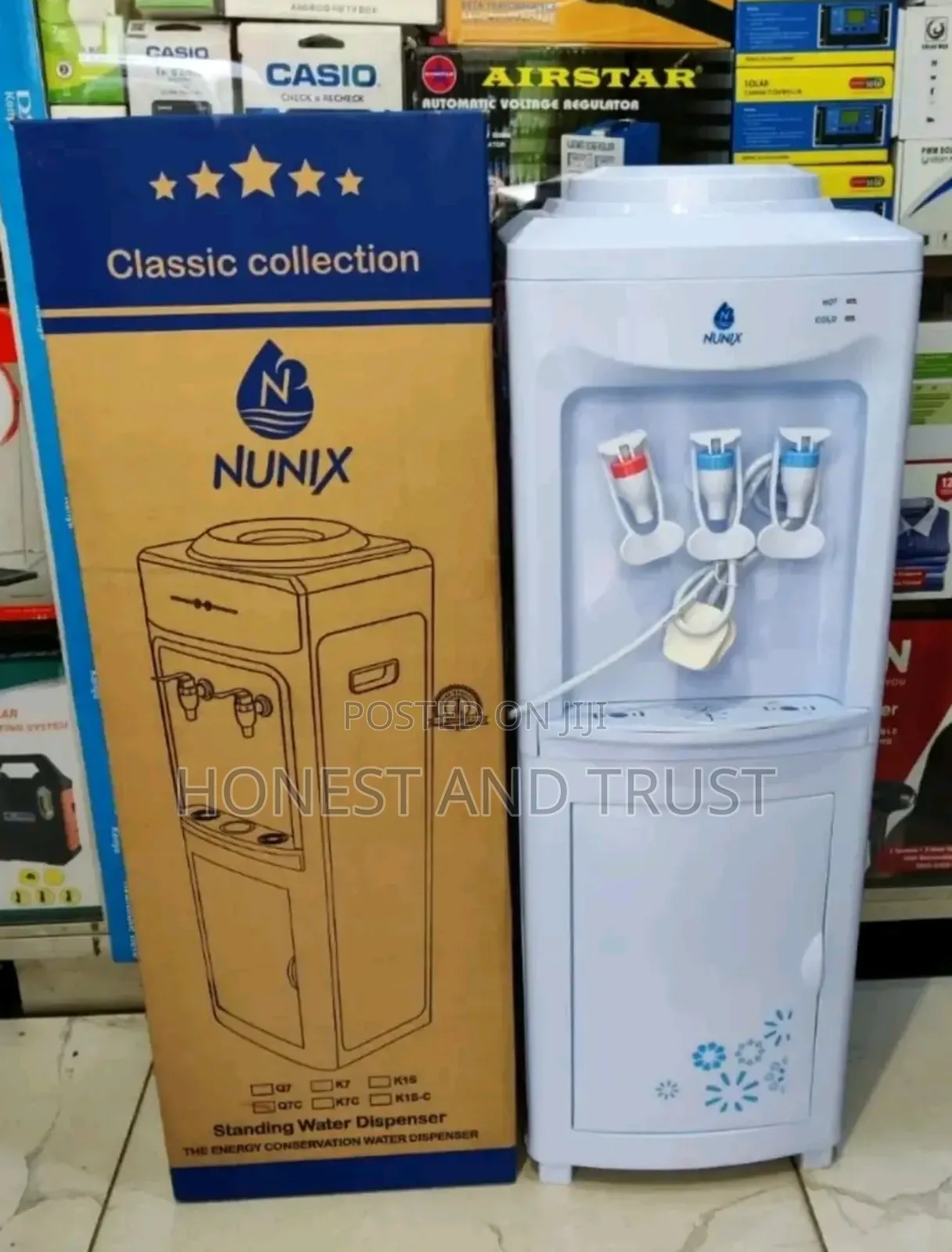 Nunix Q7c Hot, Normal and Cold Standing Water Dispenser