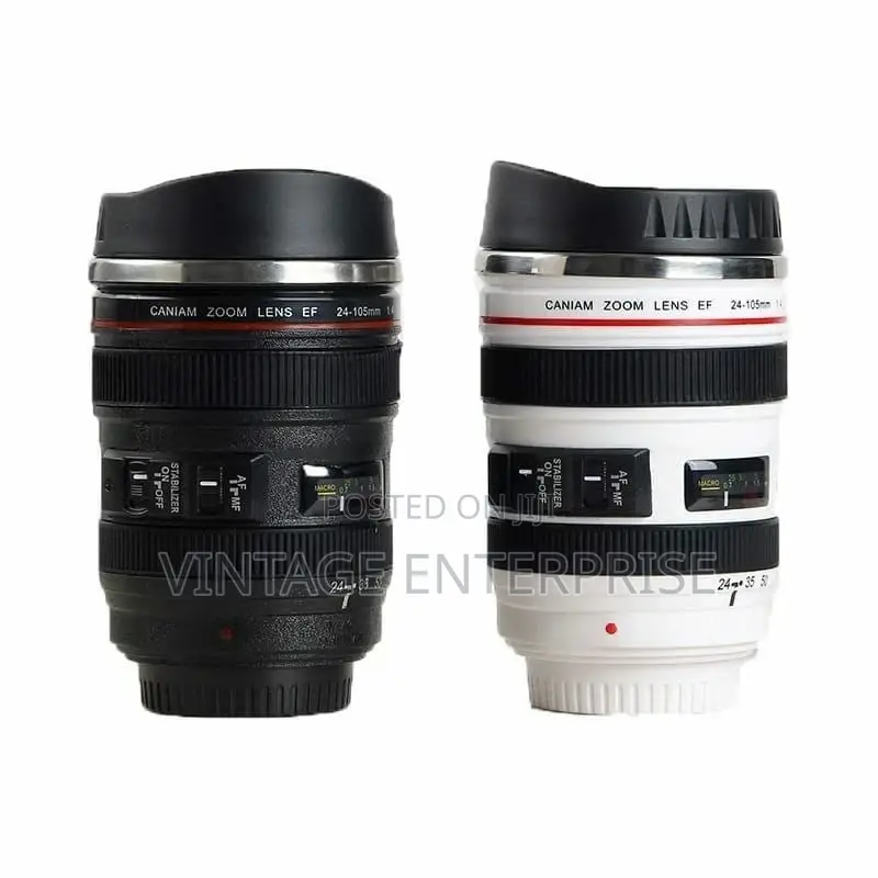 Camera Lens Travel Thermal Cup