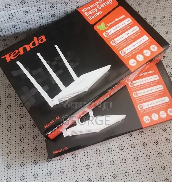 Refurbished Tenda F3 N300 300mbps Wifi Router