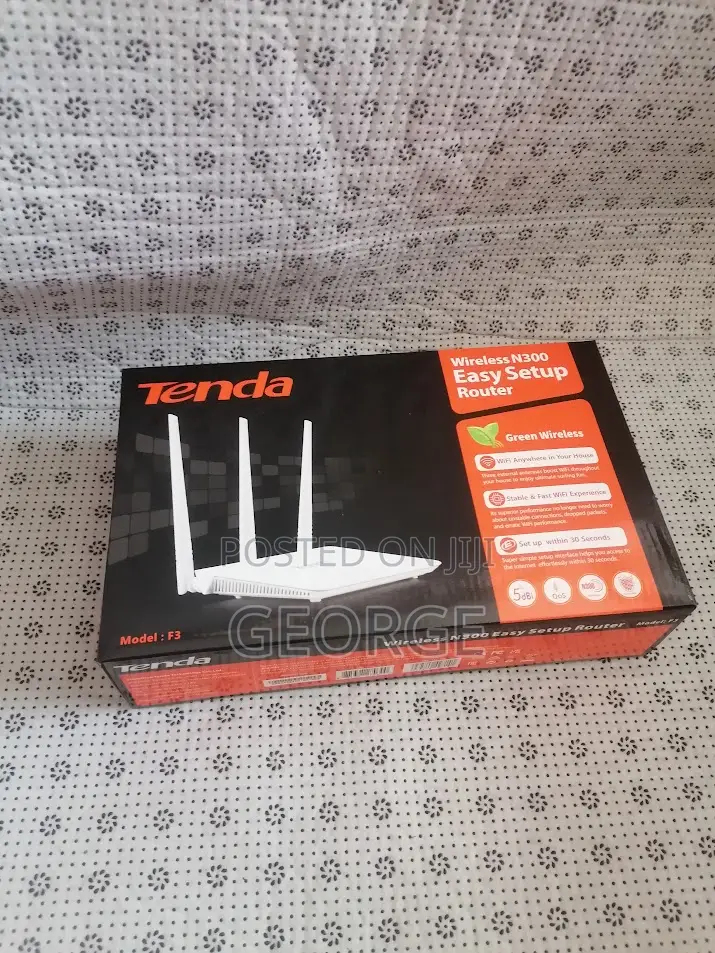 Long Service Tenda F3 N300 300mbps Wifi Router