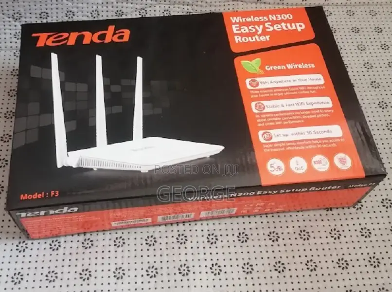 Trustworthy Tenda F3 N300 300mbps Wifi Router