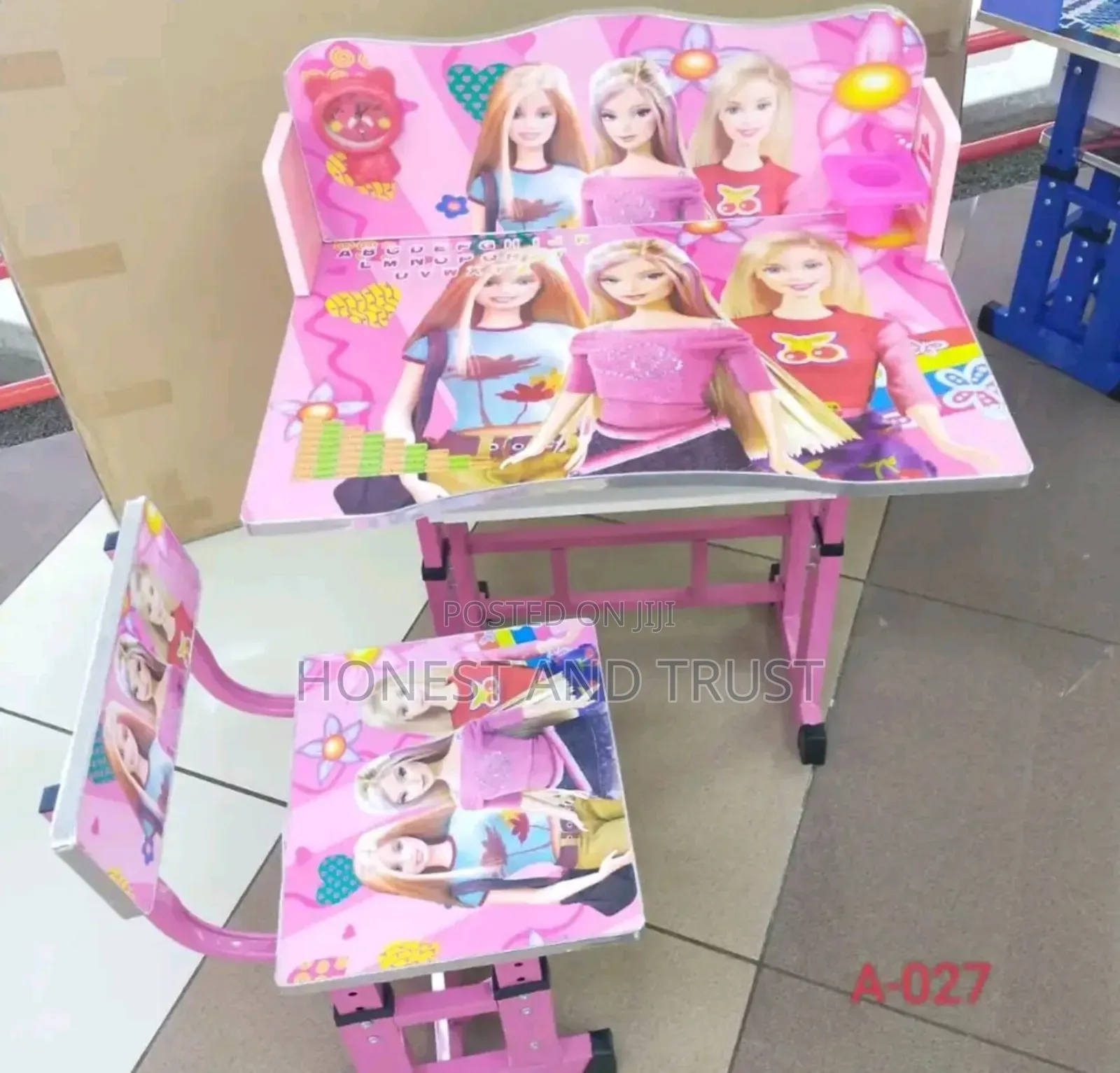 Cartoon Themed Kids Study Desk