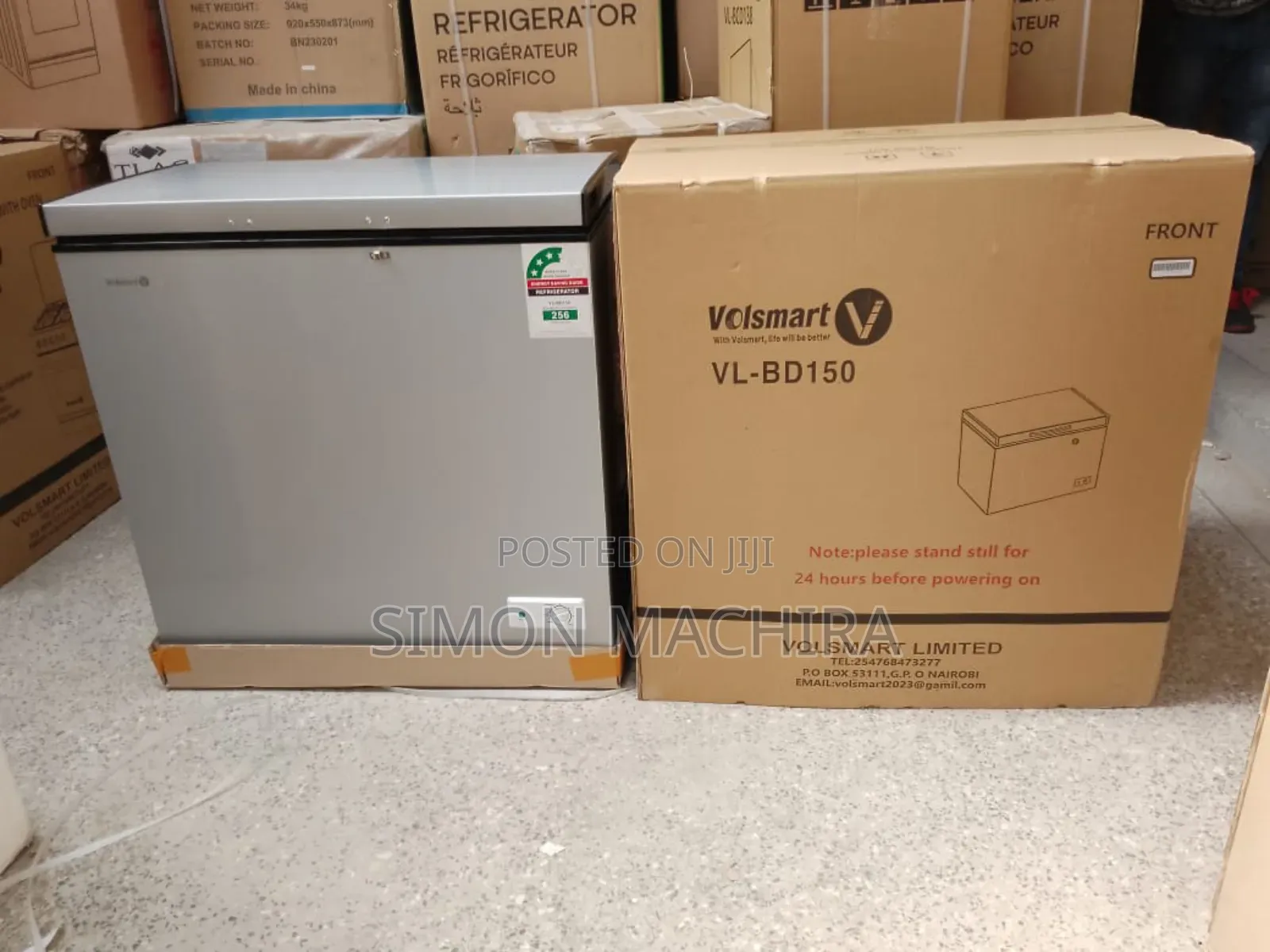 Volsmart 150l Chest Freezer Deep Freezer