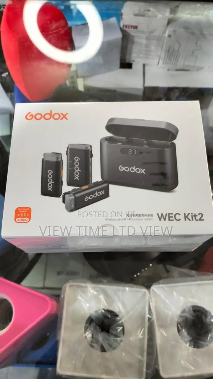 Godox Wec Kit 2 Lapel Wireless Lavalier Microphone