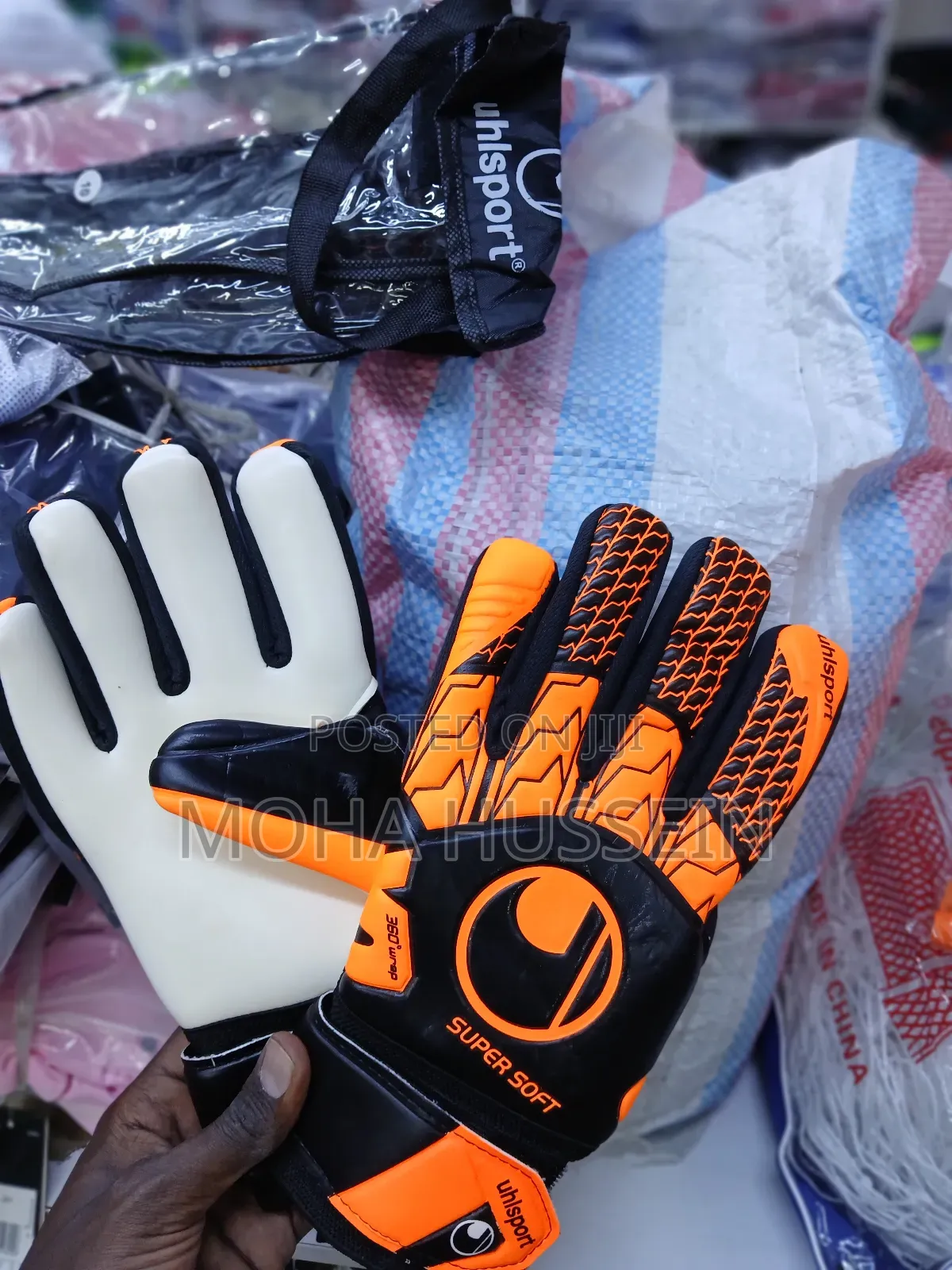 Original Uhlsports Goalkeeper Gloves