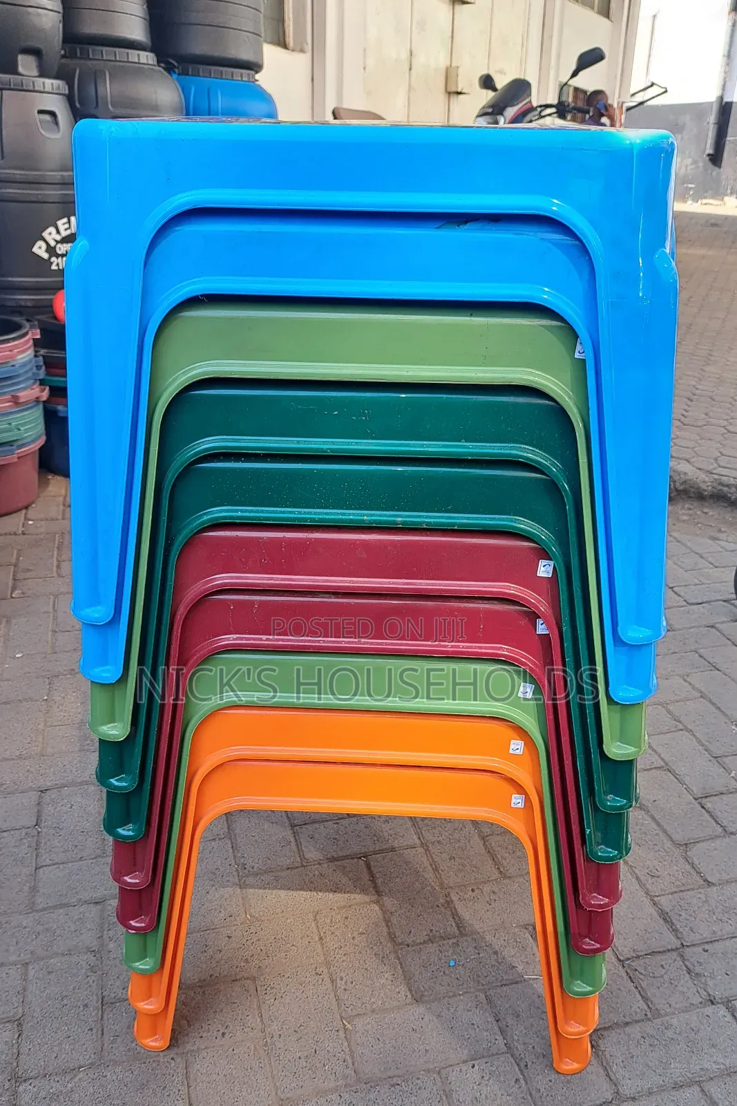 Maroon Plastic Kids Table