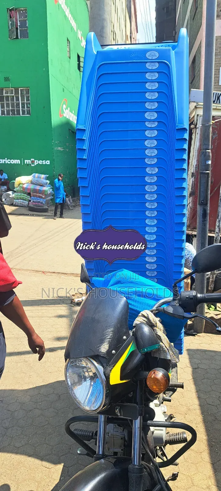 Sky Blue Skyplast Plastic Chairs