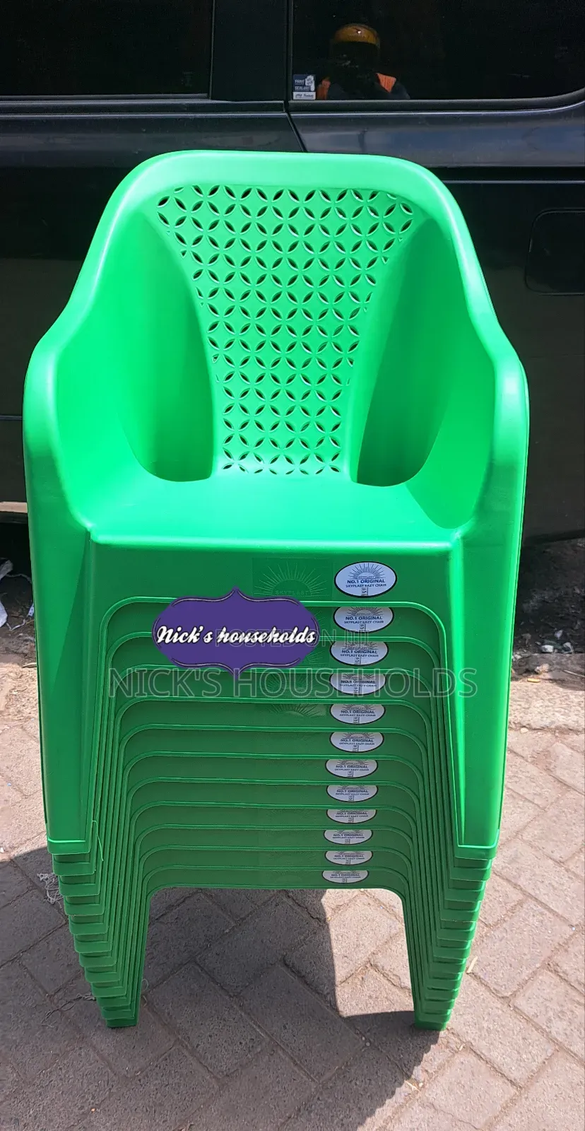 Safaricom Green Skyplast Plastic Chairs