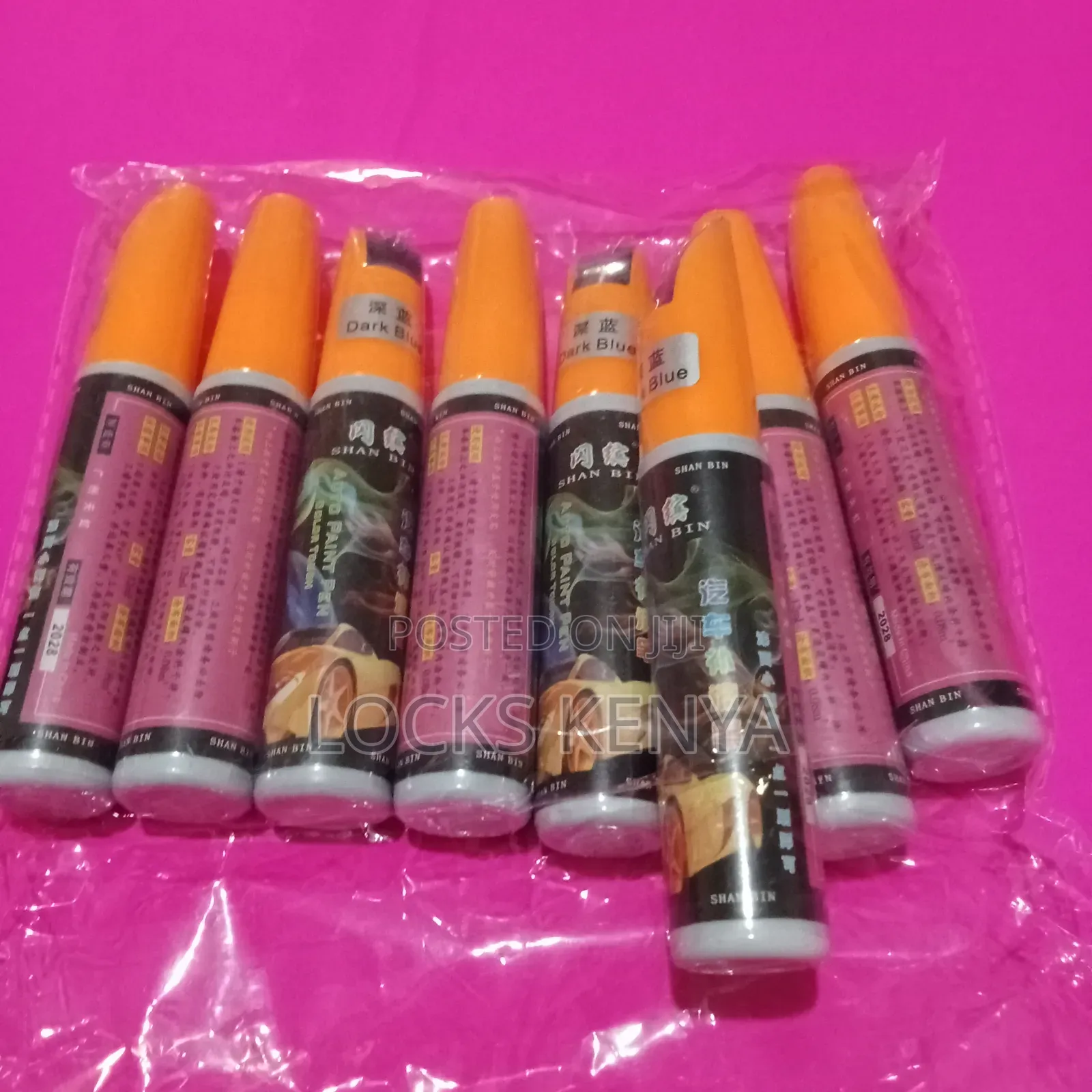 Dark Blue Car Paint Scratch Repair Pen