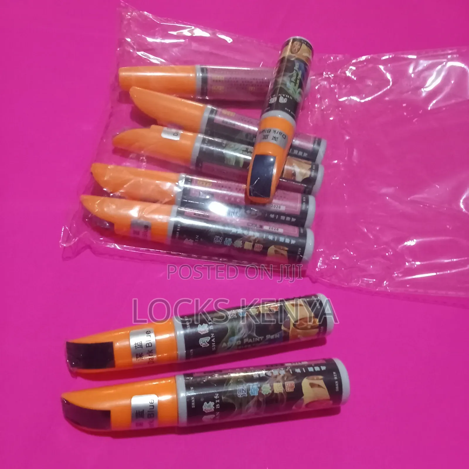 Dark Blue Car Paint Scratch Repair Pen