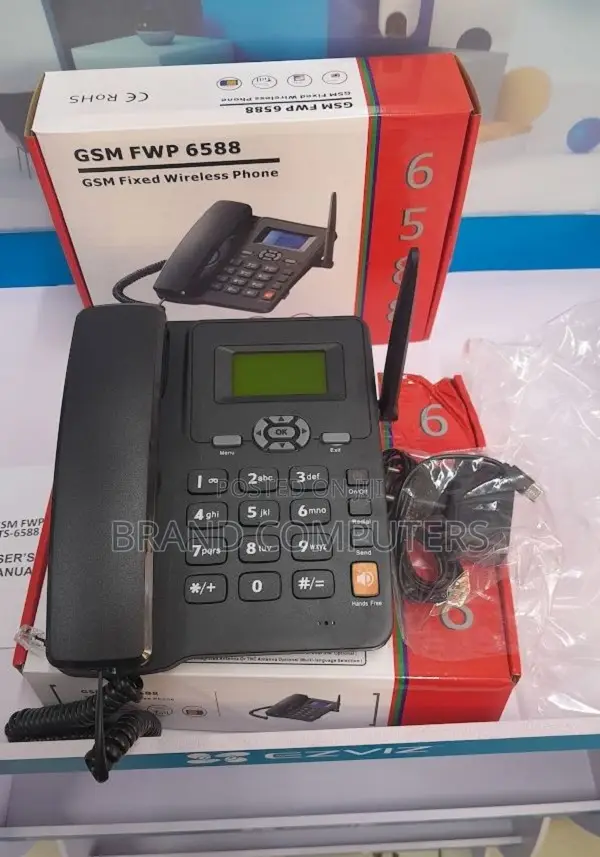Simcard Desktop Phone GSM Home Office Deskphone