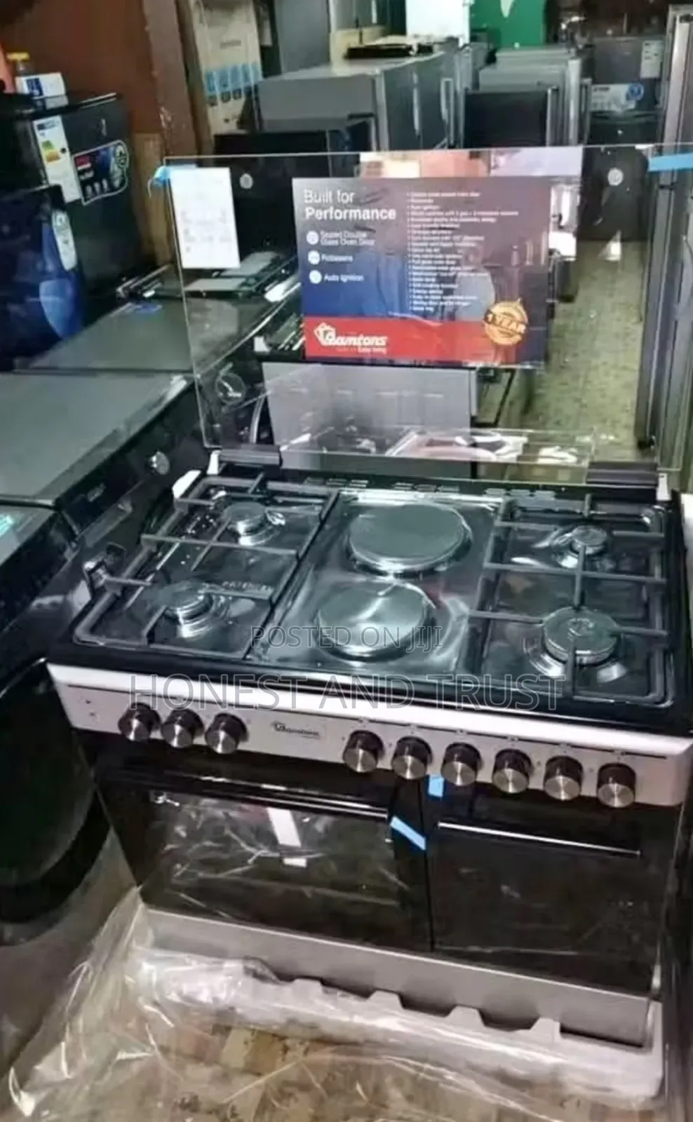 Ramtons 60by90 Stainless Steel Cooker