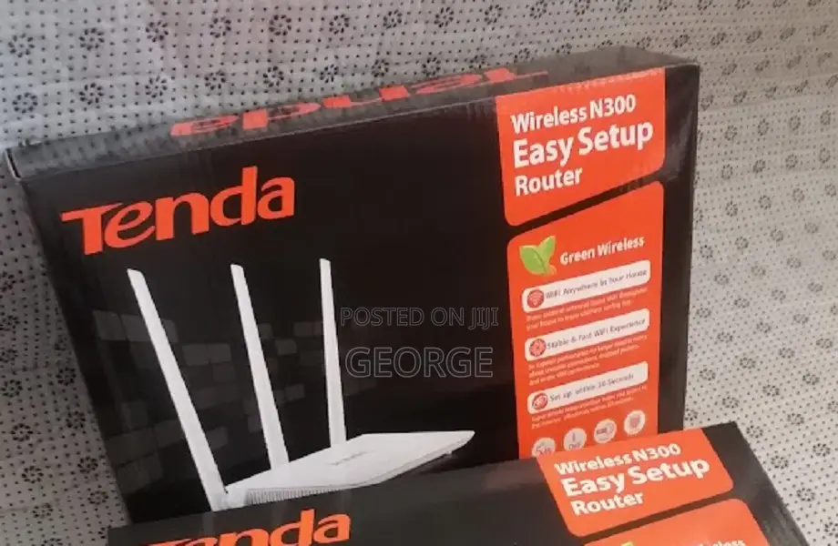 Ensured Quality Tenda F3 300mbps Wireless Router
