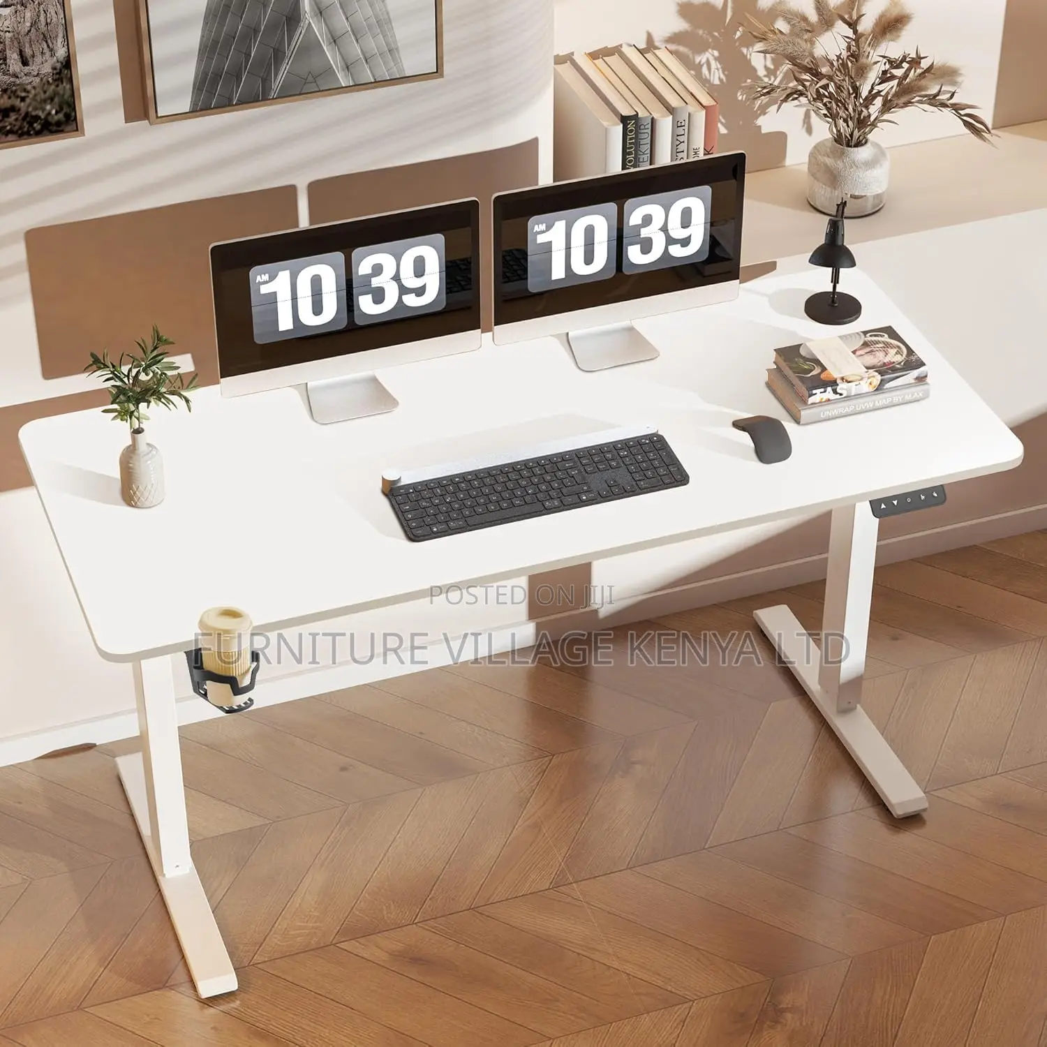 140 * 60cm Electric Standing Adjustable Sit Stand Up Desk