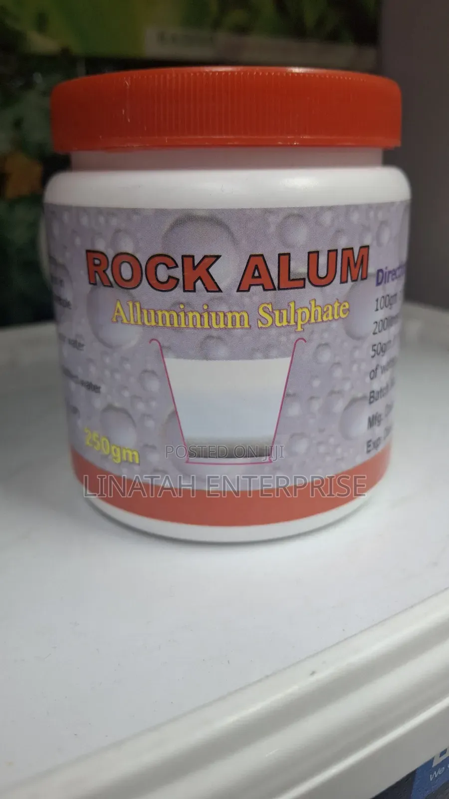 Rock Alum 250gms