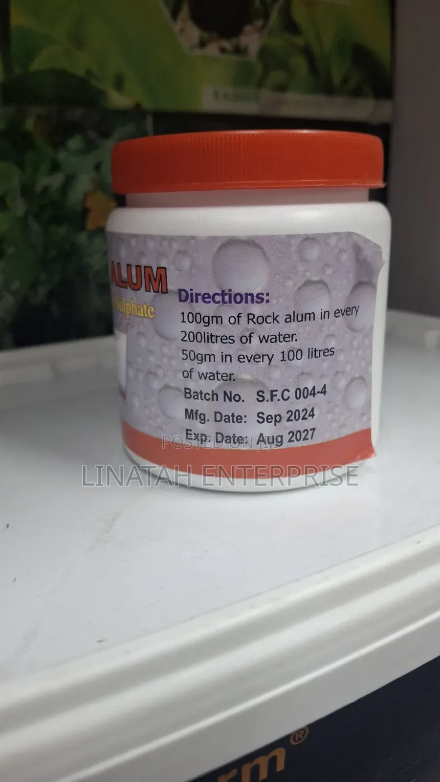 Rock Alum 250gms