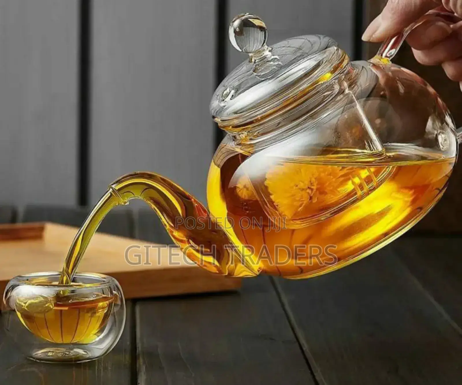 High Borosilicate Glass Tea/Coffee Pot