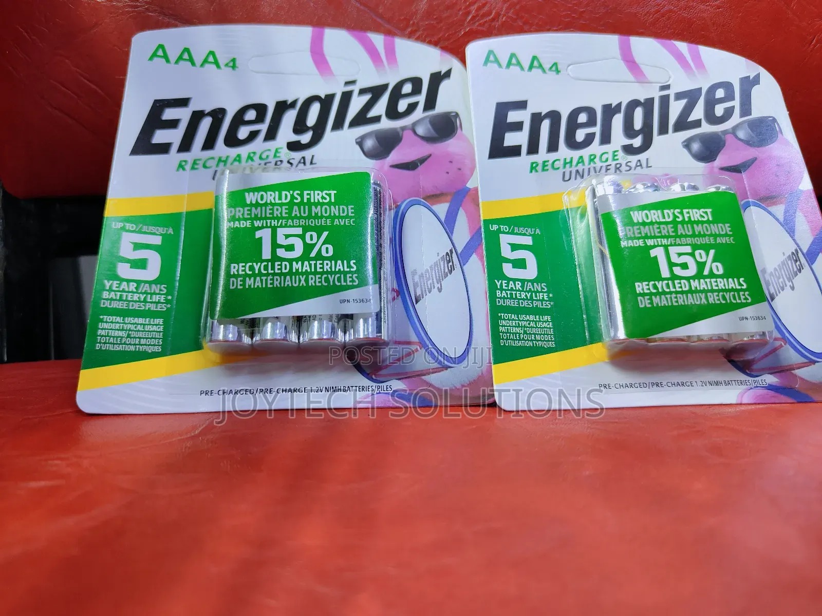 Rechargeable Aaa Batteries Four PCS Per Card.