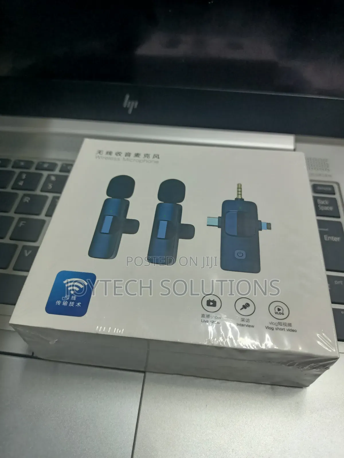 For Live Interview Wireless 2sets Microphone