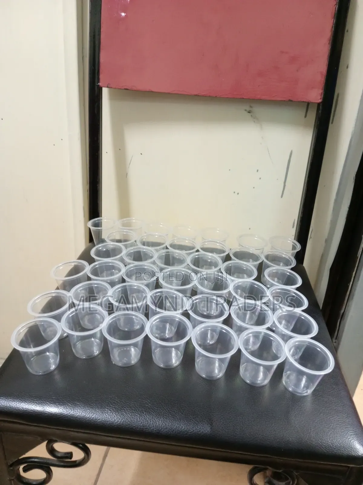 40pc Holy Communion Plastic Cups 40ml /Tot Plastic 40ml