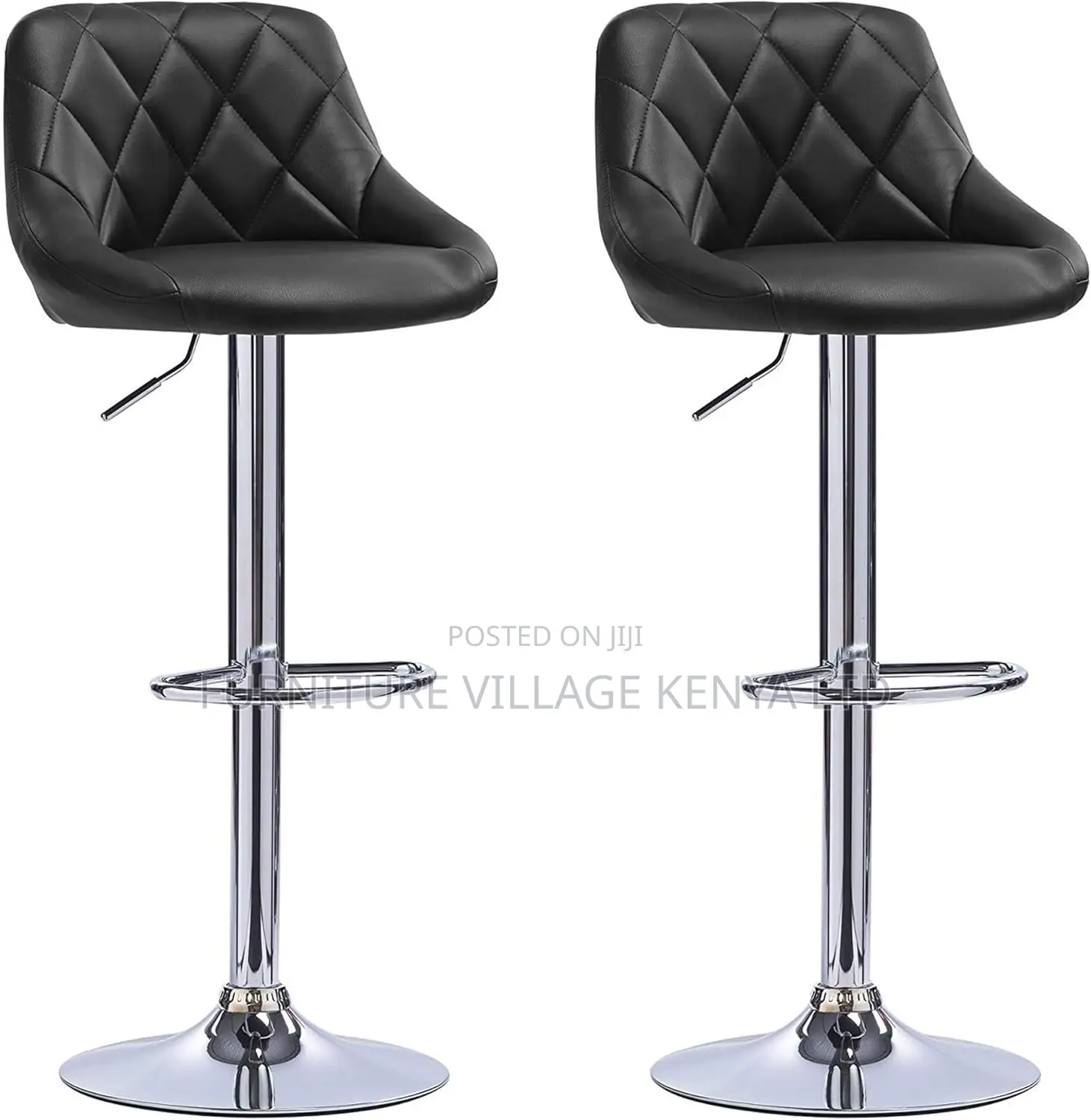 Bar Stool Pu Kitchen Chair Height Adjustable