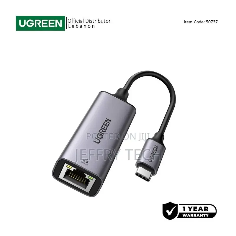 Ugreen Usb-C to Gigabit Ethernet Adapter Rj45,Mb