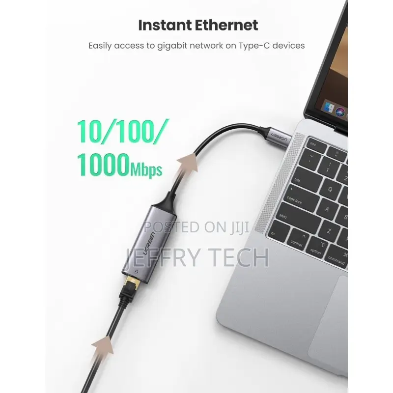 Ugreen Usb-C to Gigabit Ethernet Adapter Rj45,Mb
