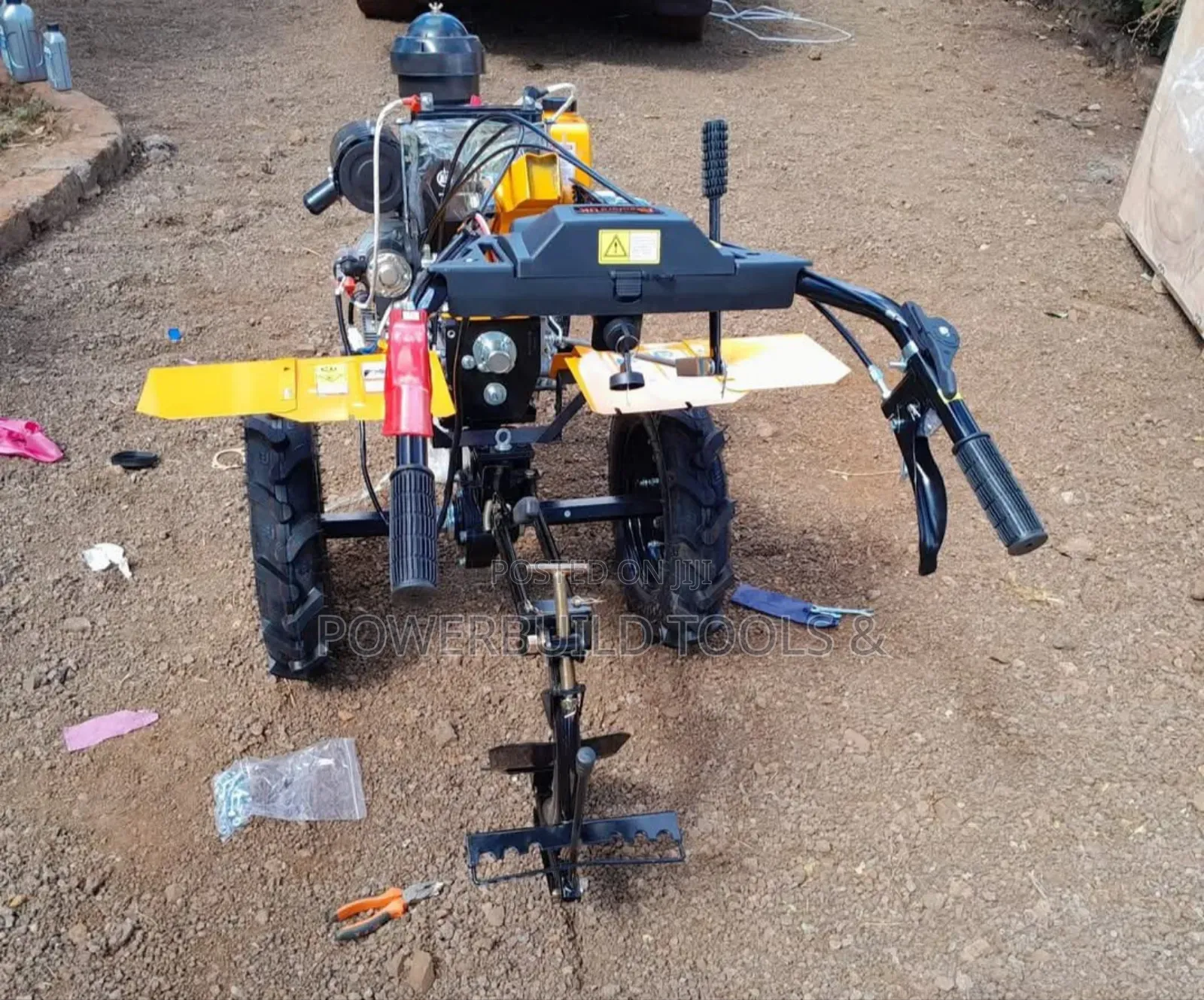 9hp Diesel Walking Tractor/Tiller Machine With Accessories
