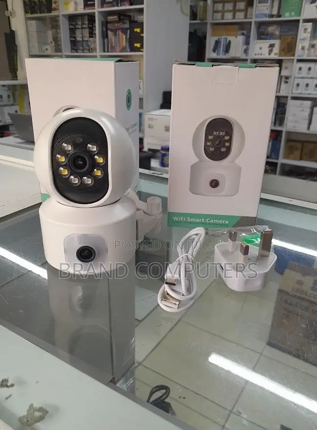Dual Lens PTZ Wifi Mini Camera 1080p Auto Smart Camera