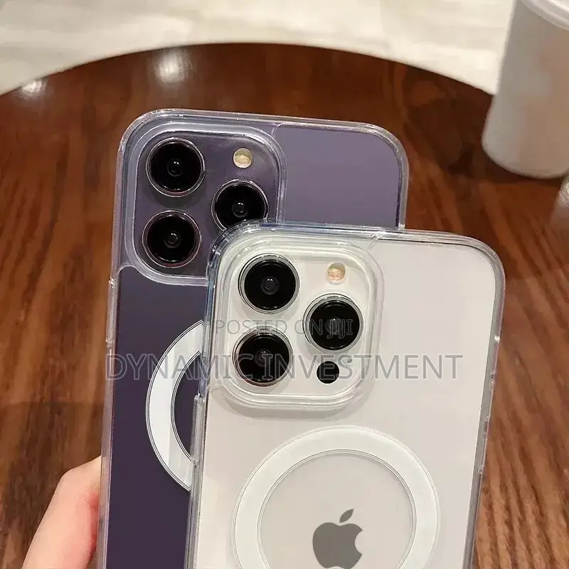 Genuine iPhone 15 Pro Clear Cover/Case With Magsafe Magnetic