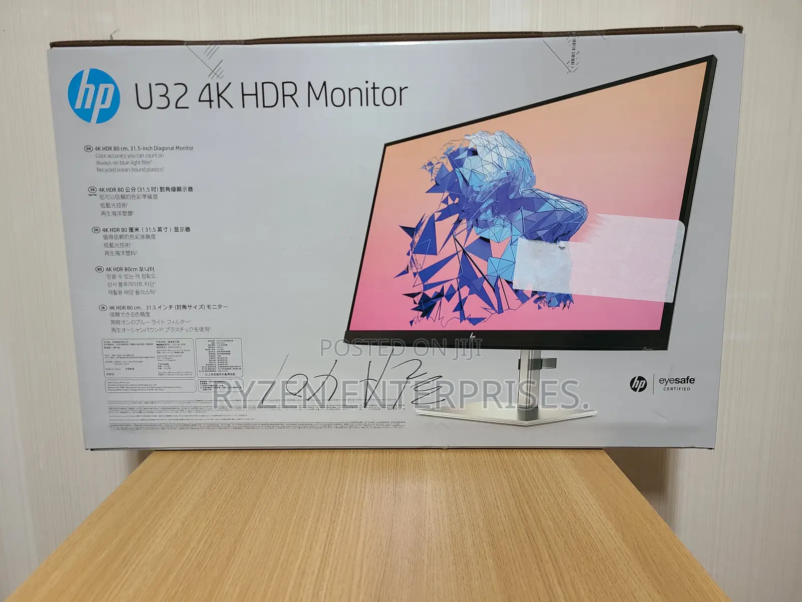 Hp Monitor U32 Hdr Sliver Color