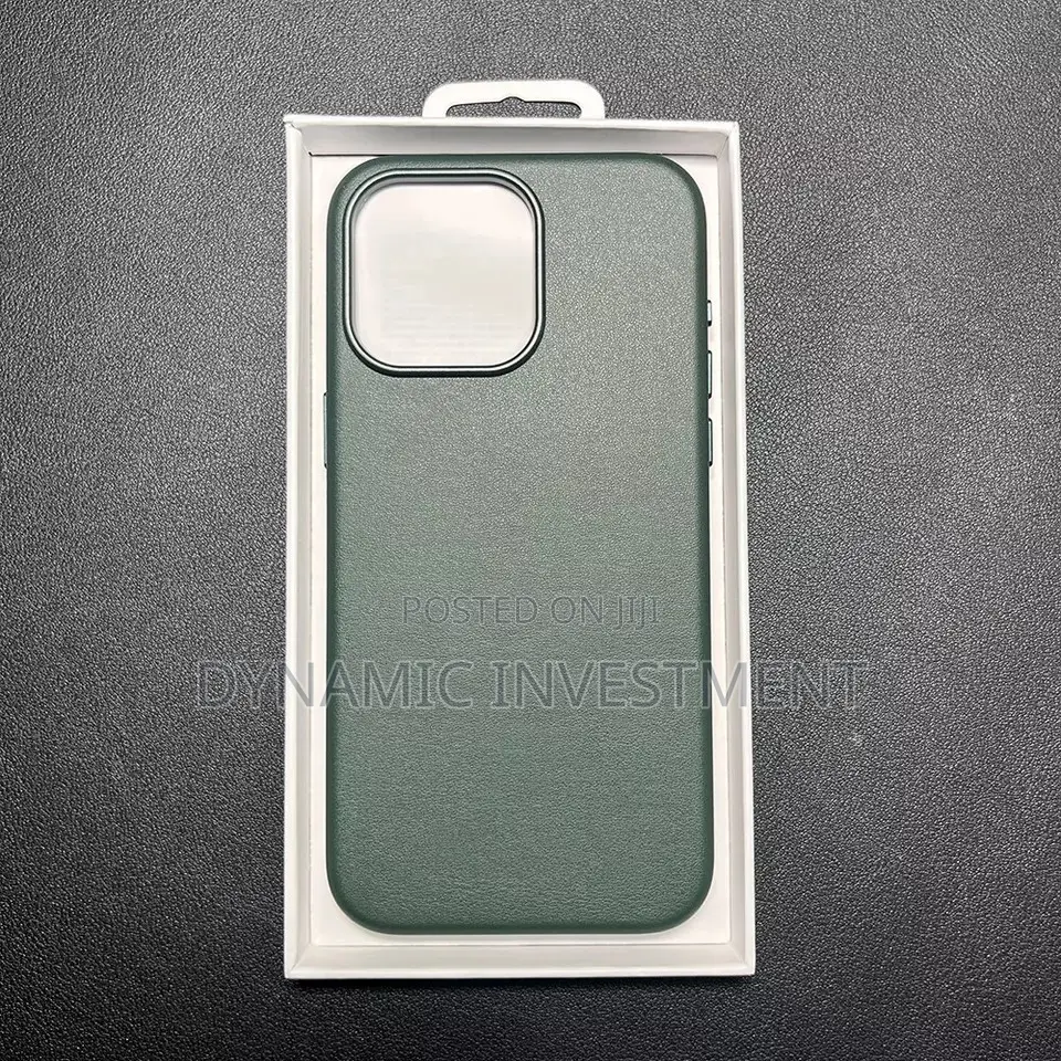 iPhone 15 Pro Max Premium Leather Magnetic Case/Cover