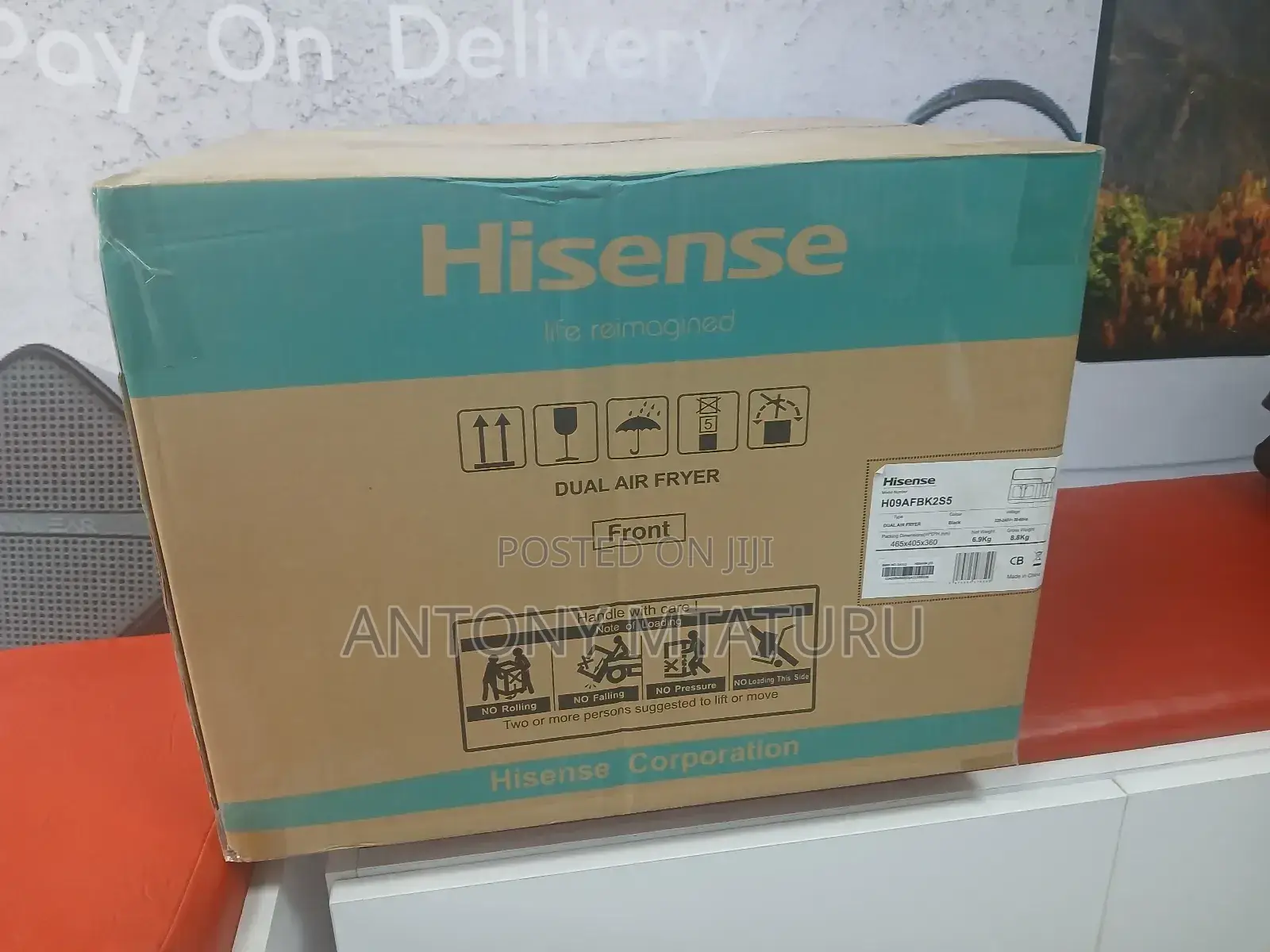 Hisense 8.6l Dual Airfryer H09afbk2s5