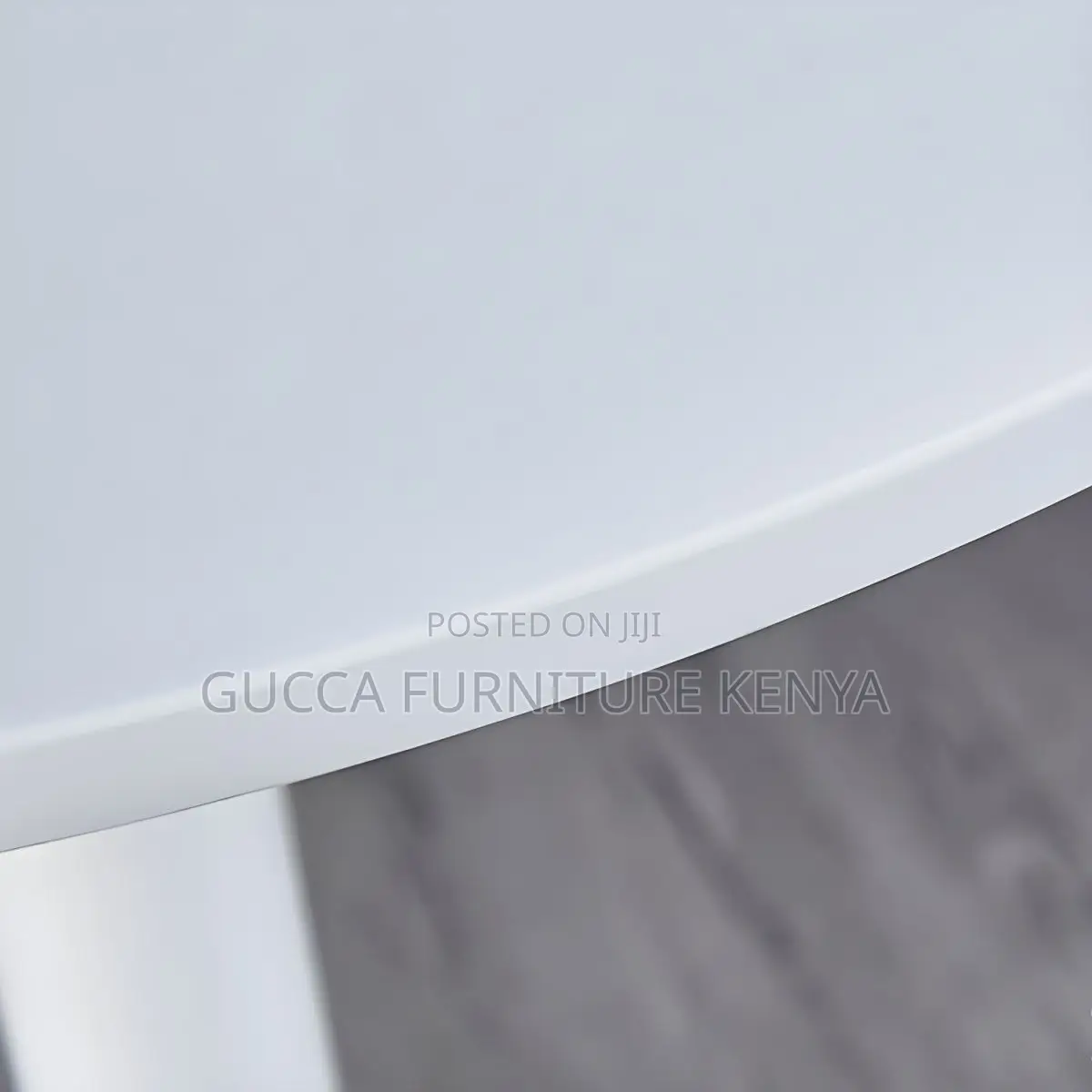 Dining Tables: Round Dining Table With Metal Pedestal White