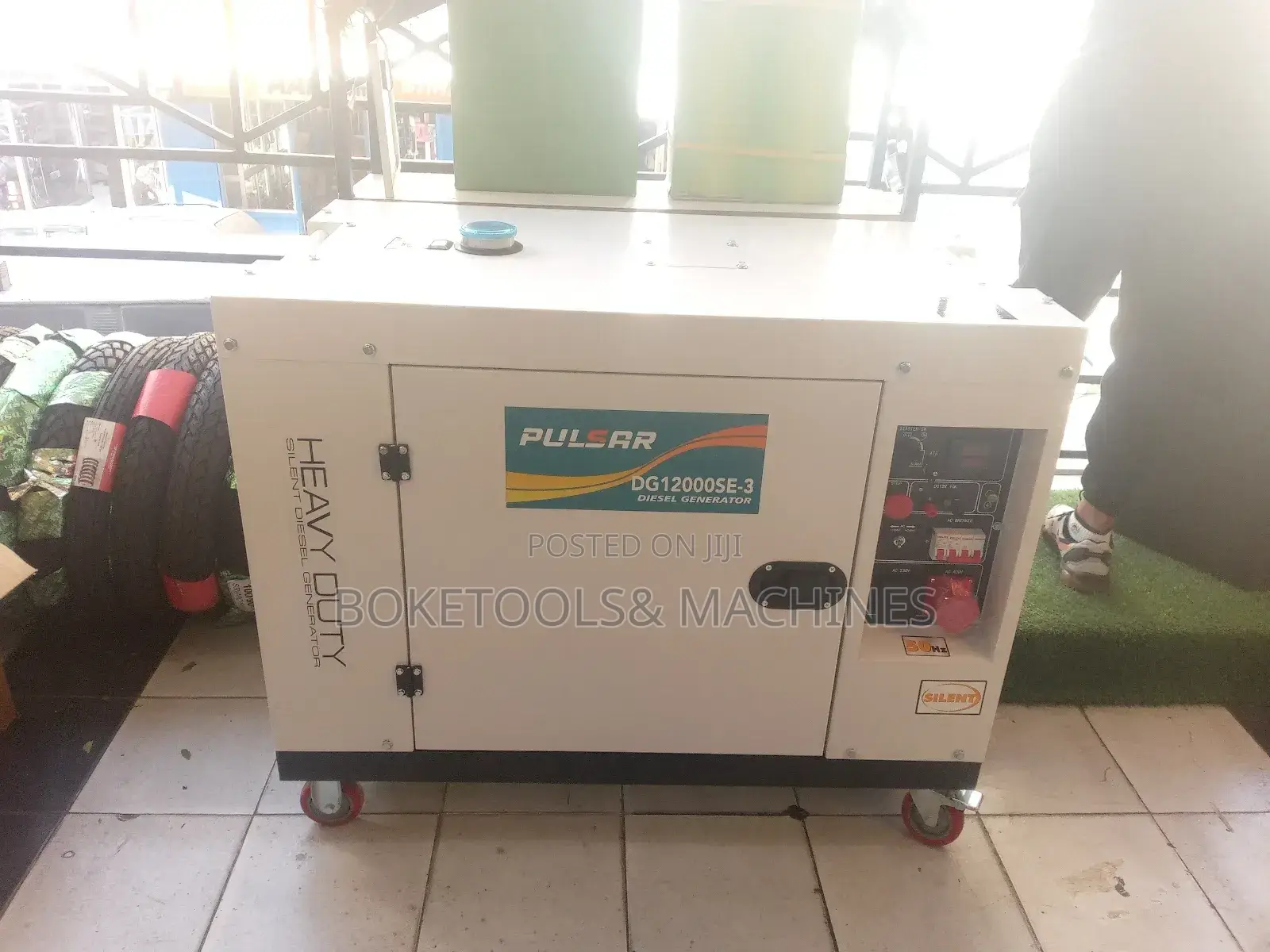 Pulsar 20kva Silent Diesel Generator 3/1 Phases